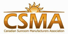 Member of the Canadian Sunroom Manufacturers Association