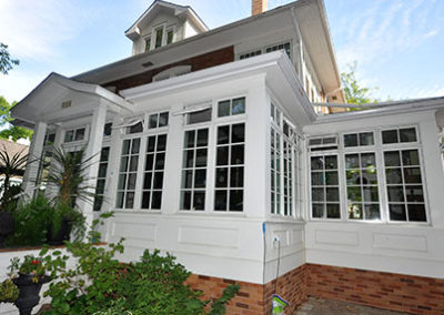 Pella window conservatory home addition in Saskatoon